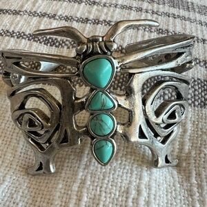 Vintage Lucky Brand Butterfly Cuff